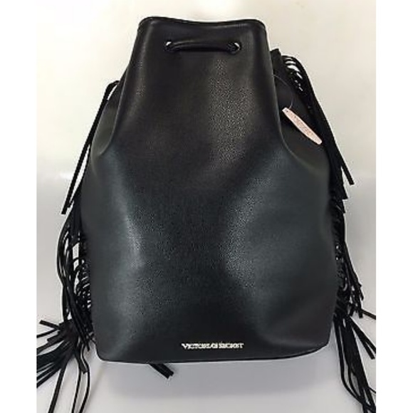CLOSEOUT SALE!! NWOT Victoria's Secret Leather Backpack - Picture 1 of 5
